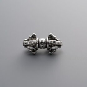 925 Silver-Vintage-Vajra Spacer Bead-13mm