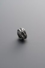 925 Silver-Vintage-Intertwined Coil Spacer Bead-6mm - Image 3