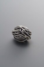 Wrapped Pom-pom Spacer Bead