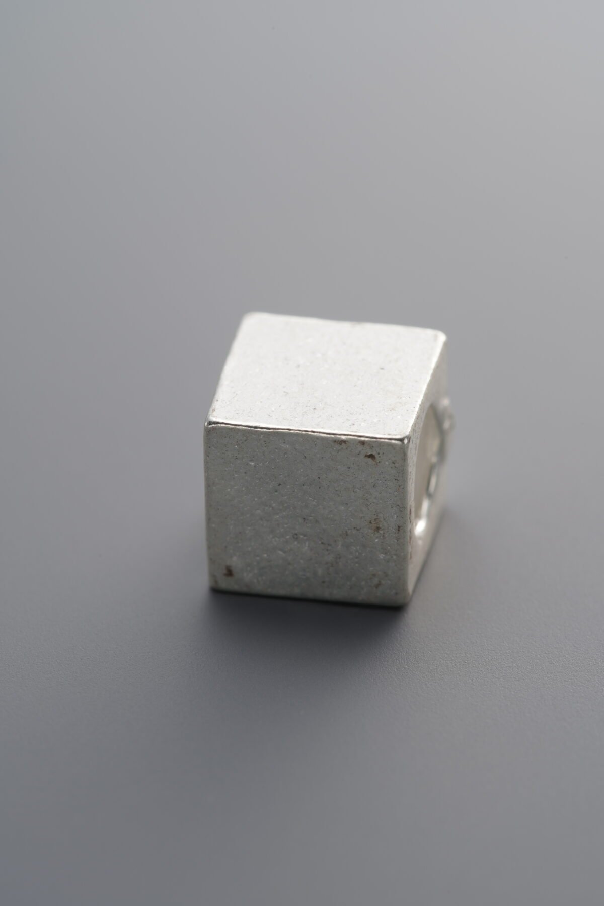925 Sterling Silver-Bright-Square Spacer Bead-8mm - Image 4