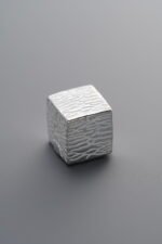 925 Silver-Plain-Striped Square Spacer Bead-8mm - Image 2