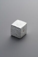925 Silver-Plain-Striped Square Spacer Bead-8mm - Image 4