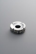 925 Silver-Vintage-Continuous Blessing Pattern Spacer Bead-12mm