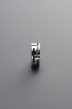 925 Sterling Silver-Antiqued-Endless Knot Spacer Bead-7mm - Image 3