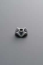 925 Silver-Vintage-Wavy Striped Spacer-8mm - Image 2