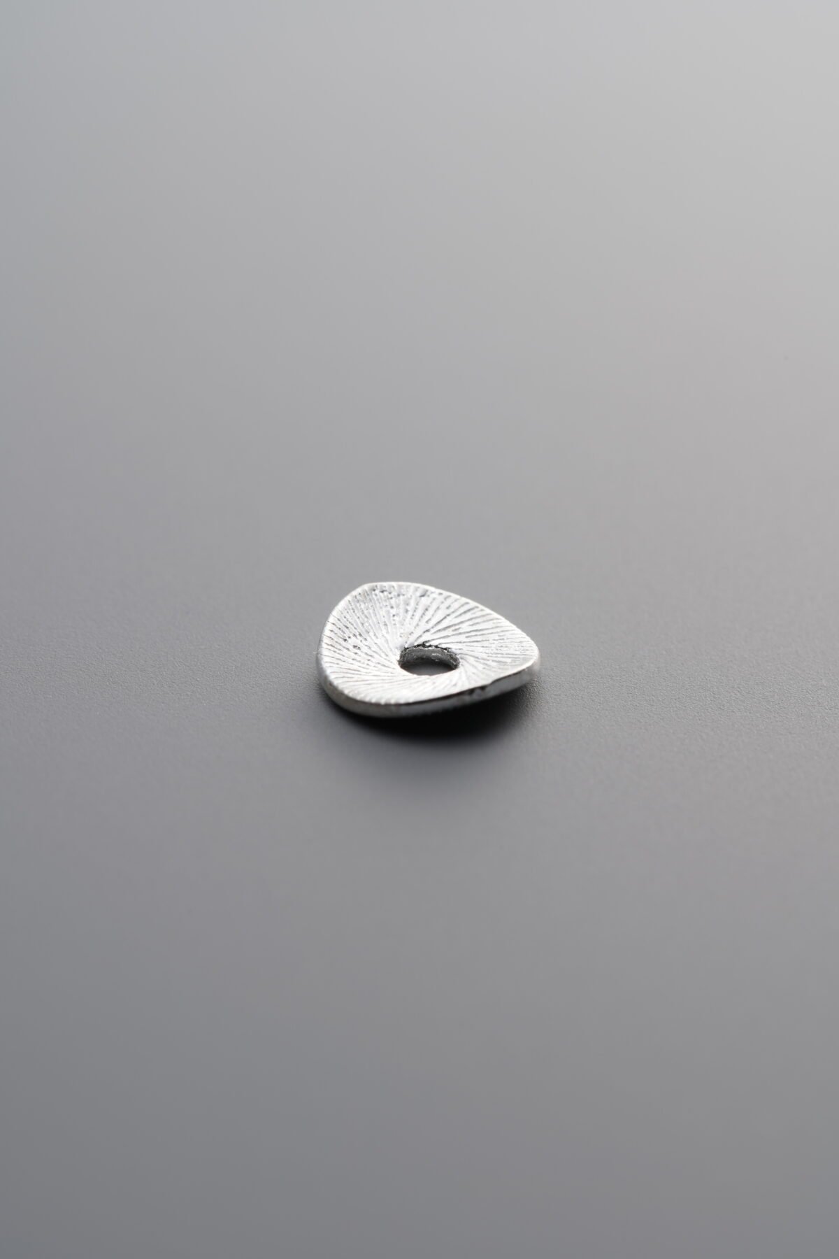 925 Sterling Silver plain lotus leaf spacer bead (6mm) for handmade crystal and stone jewelry designs 4