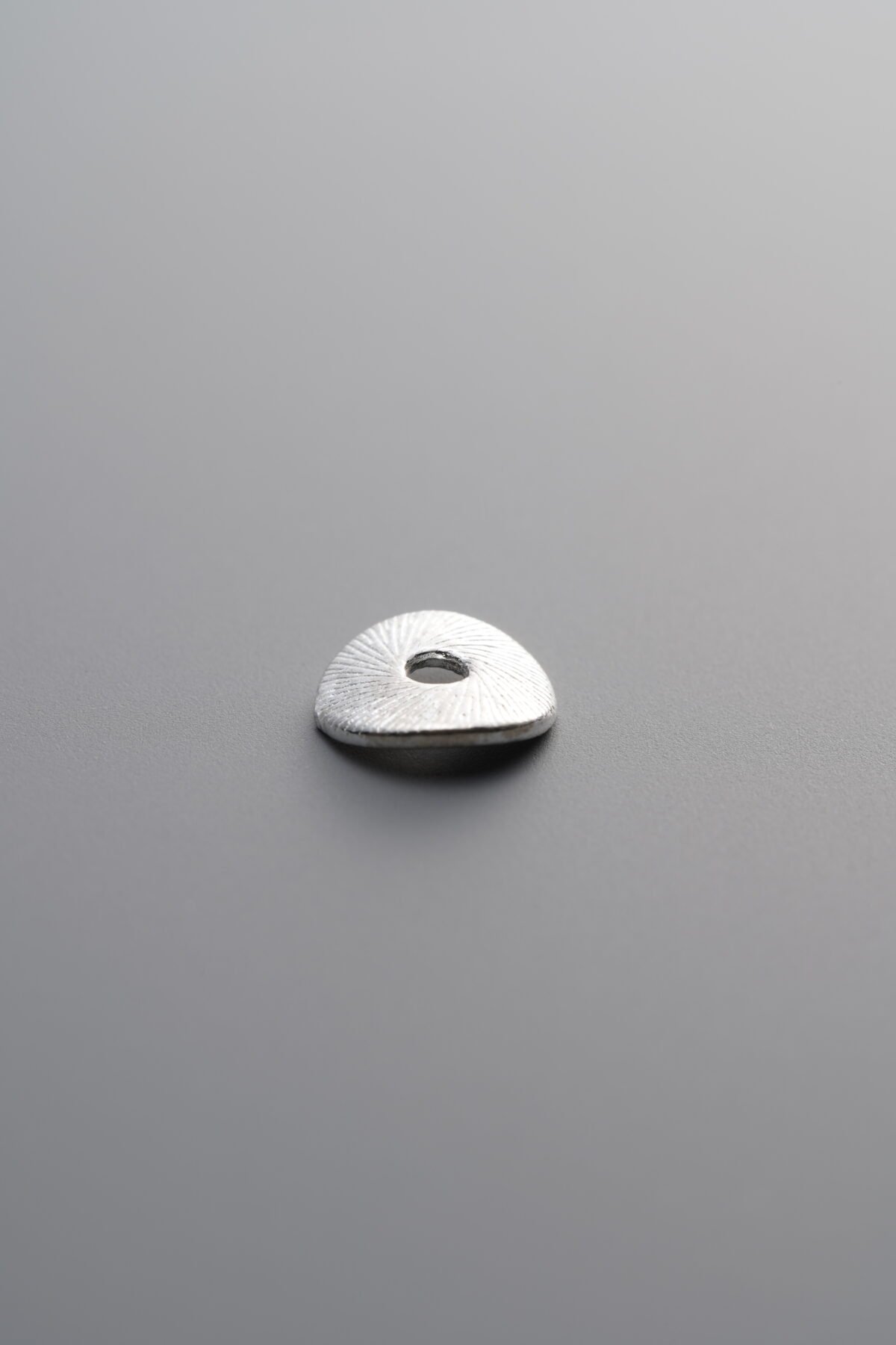 925 Sterling Silver plain lotus leaf spacer bead (6mm) for handmade crystal and stone jewelry designs 3