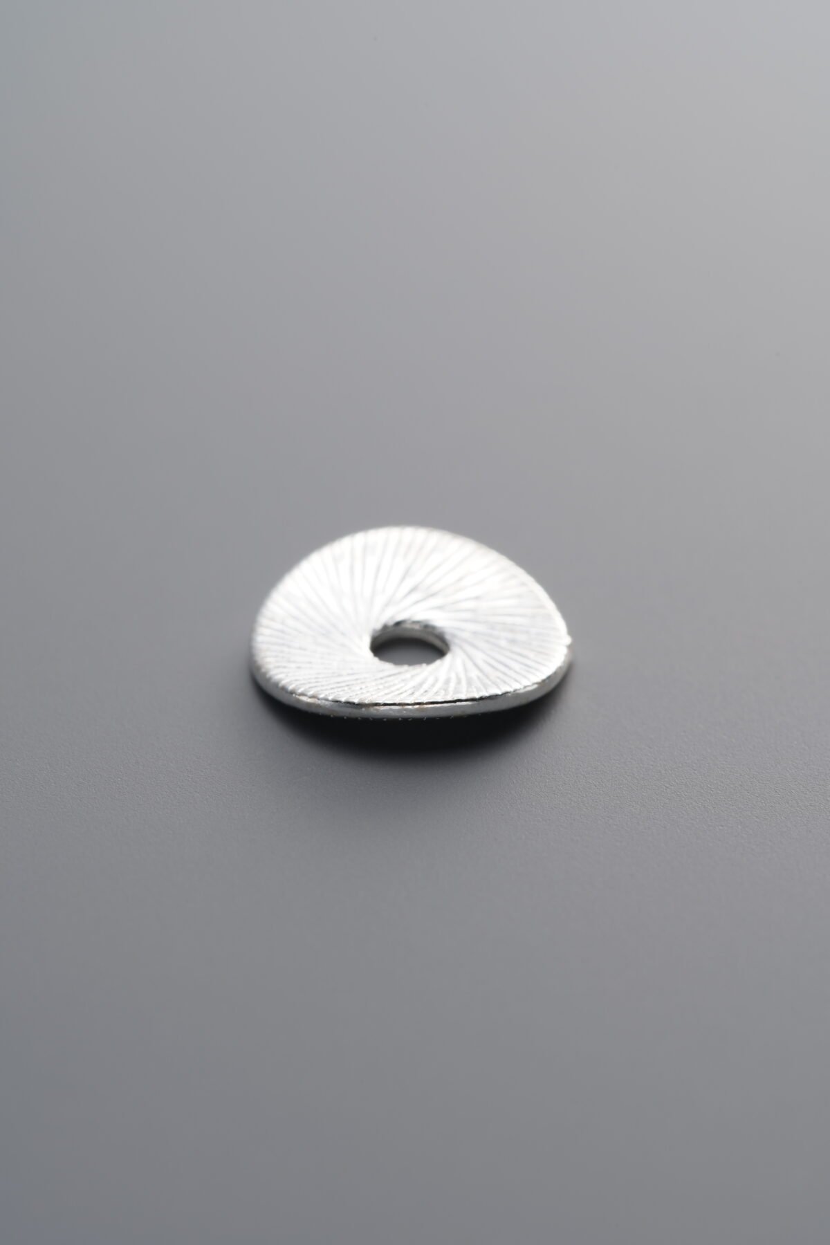 925 Sterling Silver-Bright-Lotus Leaf Spacer Bead-10mm - Image 4