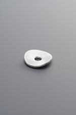 925 Sterling Silver-Bright-Lotus Leaf Spacer Bead-10mm - Image 2