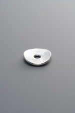 925 Sterling Silver-Bright-Lotus Leaf Spacer Bead-10mm - Image 3