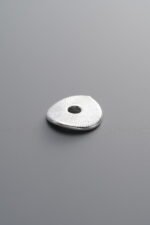 925 Sterling Silver-Bright-Lotus Leaf Spacer Bead-10mm