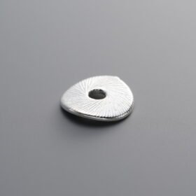 925 Silver-Plain-Lotus Leaf Spacer-10mm