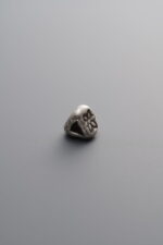 925 Sterling Silver-Antiqued-Patterned Triangle Spacer Bead-4mm - Image 3