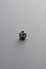 925 Silver-Vintage-Melon-patterned Spacer Bead-4mm - Image 2