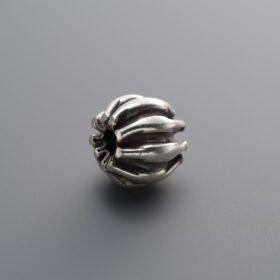 925 Silver-Vintage-Melon-patterned Spacer Bead-8mm