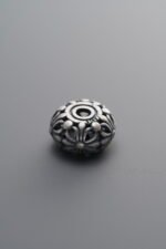 925 Sterling Silver-Antiqued-Cross Spacer Bead-10mm - Image 4