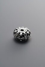 925 Sterling Silver-Antiqued-Cross Spacer Bead-11mm - Image 3
