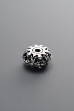 925 Sterling Silver-Antiqued-Cross Spacer Bead-11mm