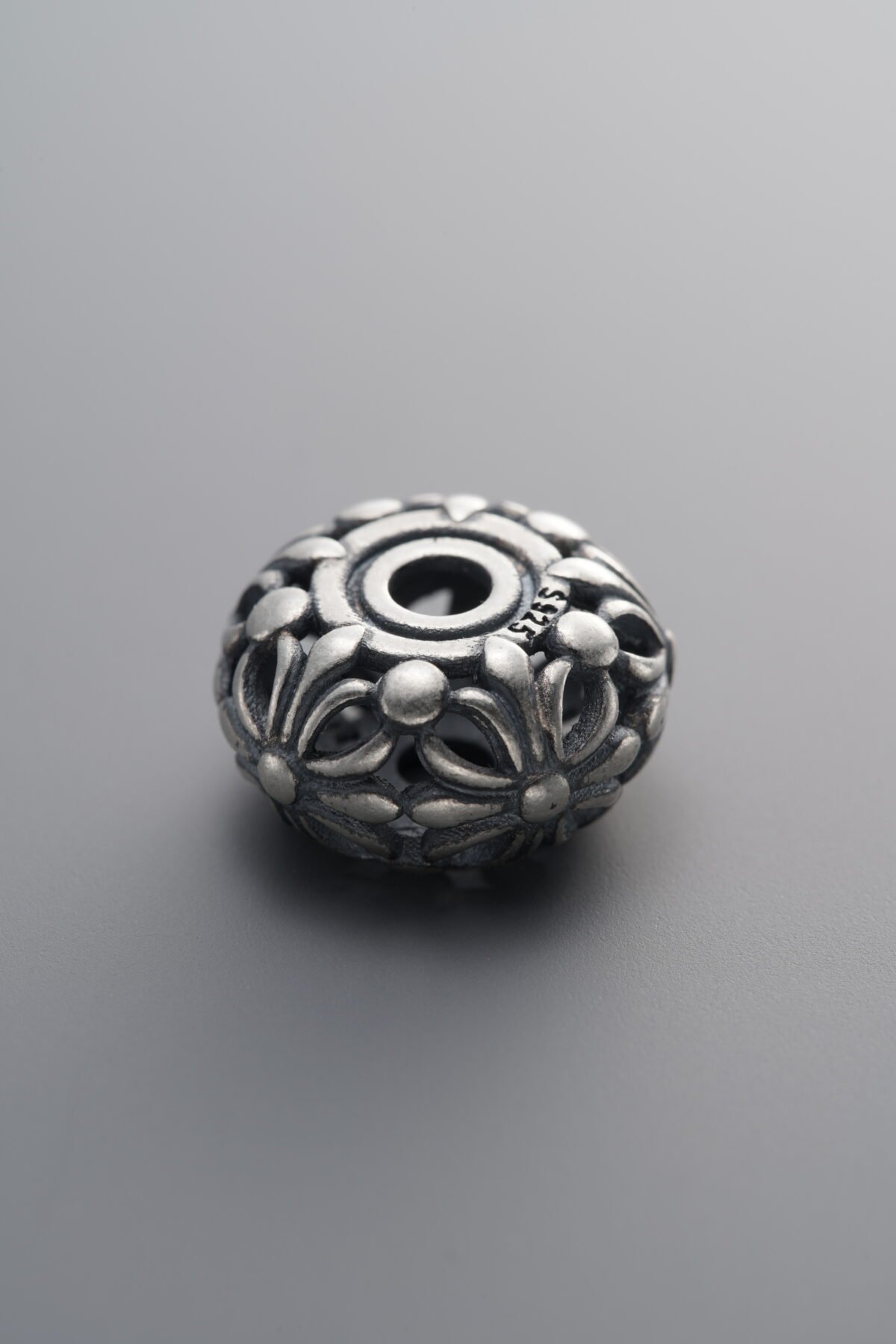 Cross Round Bead Spacer