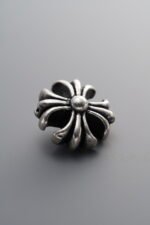 925 Sterling Silver-Antiqued-Cross Spacer Bead-15mm - Image 4