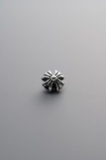 925 Sterling Silver-Antiqued-Cross Openwork Frame Spacer Bead-5mm