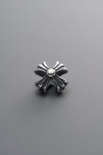 925 Sterling Silver-Antiqued-Cross Openwork Frame Spacer Bead-9mm - Image 4