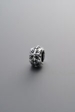 925 Sterling Silver-Antiqued-Cross Spacer Bead-7mm - Image 3
