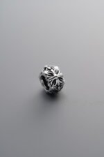 925 Sterling Silver-Antiqued-Cross Spacer Bead-7mm