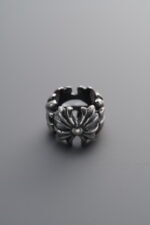 925 Silver-Vintage-Cross Ring Spacer Bead-10mm