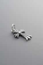 925 Silver-Vintage-Cross Pendant-17mm - Image 4