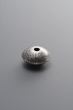 925 Silver-Vintage-Flying Saucer Spacer Bead-10mm - Image 4