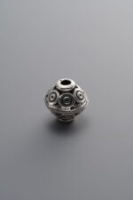 925 Sterling Silver-Antiqued-Rondelle Spacer Bead-8mm - Image 2