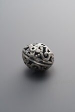 925 Silver-Vintage-Hollow-out Flower Spacer Bead-11mm - Image 2