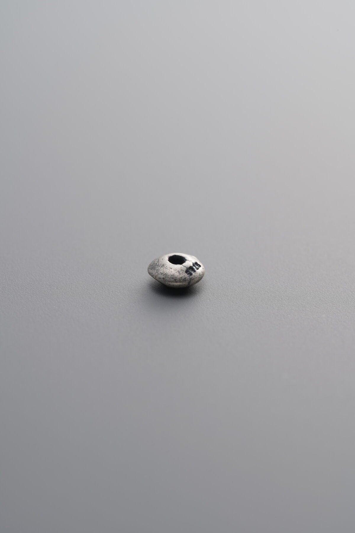 925 Sterling Silver-Antiqued-Rondelle Spacer Bead-4mm - Image 3
