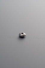 925 Silver-Vintage-Flying Saucer Spacer Bead-4mm - Image 2