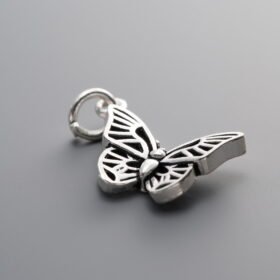 925 Silver-Vintage-Butterfly Pendant-17mm