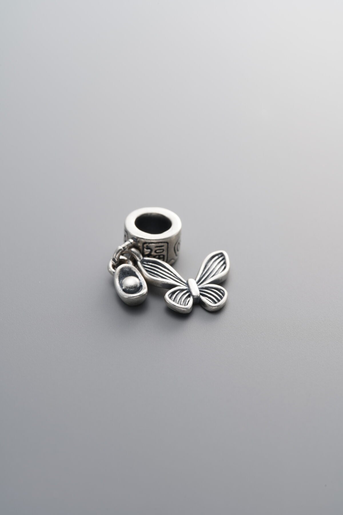 Butterfly Round Pendant