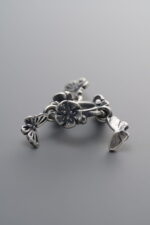 925 Sterling Silver-Antiqued-Melon Pattern Spacer Bead-21mm - Image 2