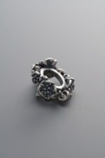 925 Sterling Silver-Antiqued-Melon Pattern Spacer Bead-21mm