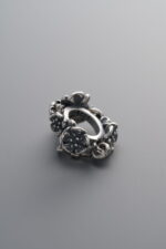 925 Sterling Silver-Antiqued-Melon Pattern Spacer Bead-21mm