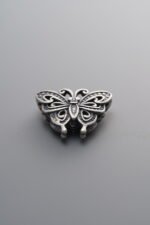 925 Silver-Vintage-Butterfly Spacer Bead-14mm