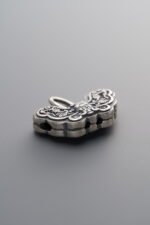 925 Sterling Silver-Antiqued-Butterfly Spacer Bead-17mm - Image 4