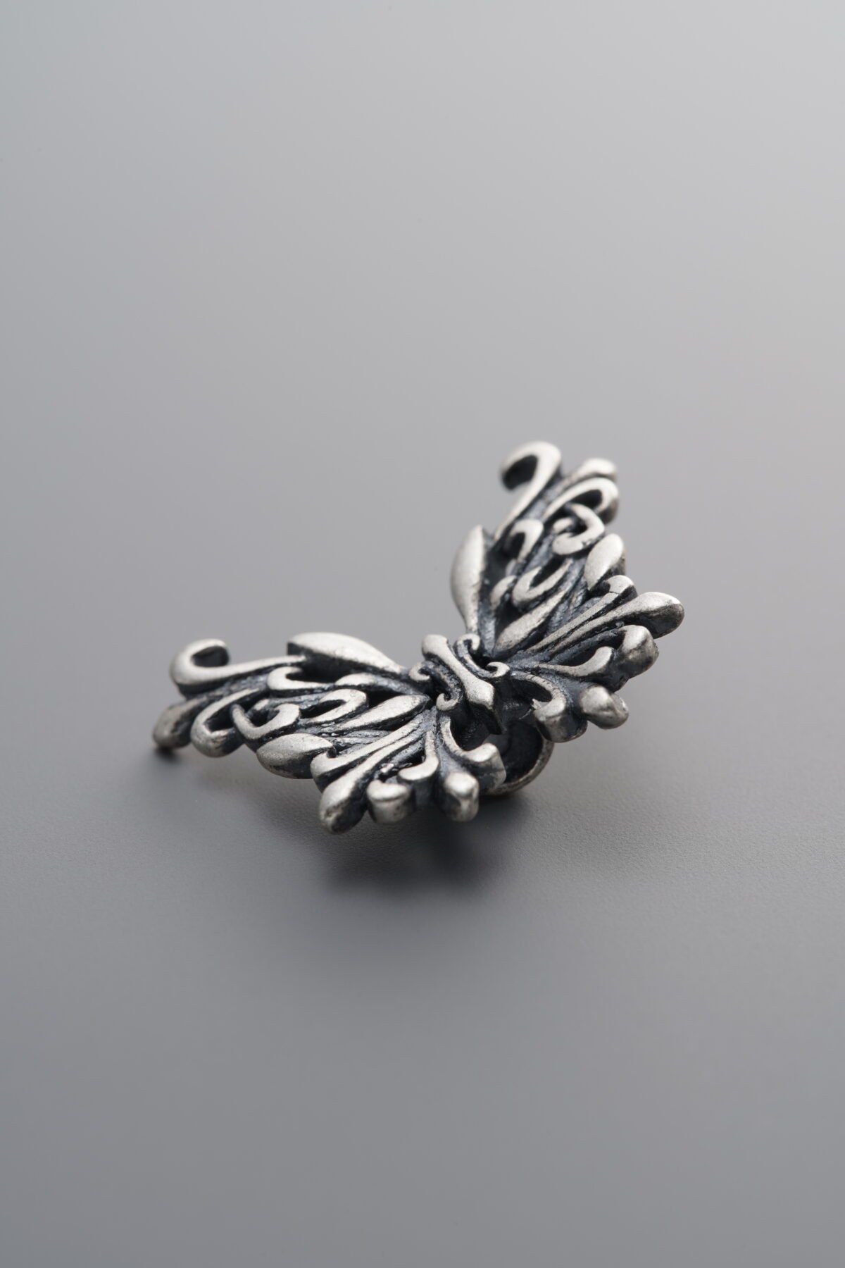 925 Sterling Silver-Antiqued-Butterfly Spacer Bead-17mm - Image 4