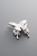 925 Silver-Plain-Butterfly Spacer Bead-17mm