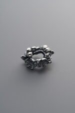 925 Silver-Vintage-Cherry Blossom and Butterfly Spacer Beads-9mm - Image 4