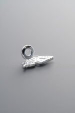 925 Sterling Silver-Bright-Wing Spacer Bead-13mm - Image 2