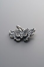 925 Silver-Vintage-Butterfly Pendant-17mm - Image 3