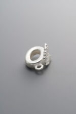 925 Sterling Silver-Bright-Butterfly Spacer Bead-11mm - Image 2