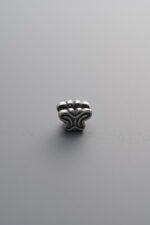 925 Sterling Silver-Antiqued-Butterfly Spacer Bead-5mm - Image 4