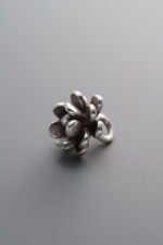925 Silver-Vintage-Pine Nut Pendant-12mm - Image 3